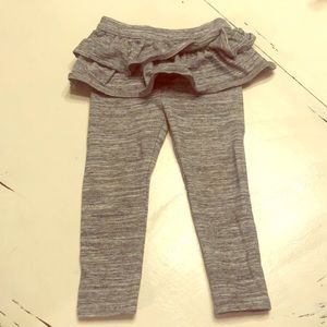 Gap ruffle waist stretchy pants